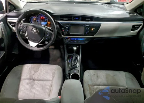 2014 Toyota Corolla L из США, поврежденный, VIN 2T1BURHEXEC059121